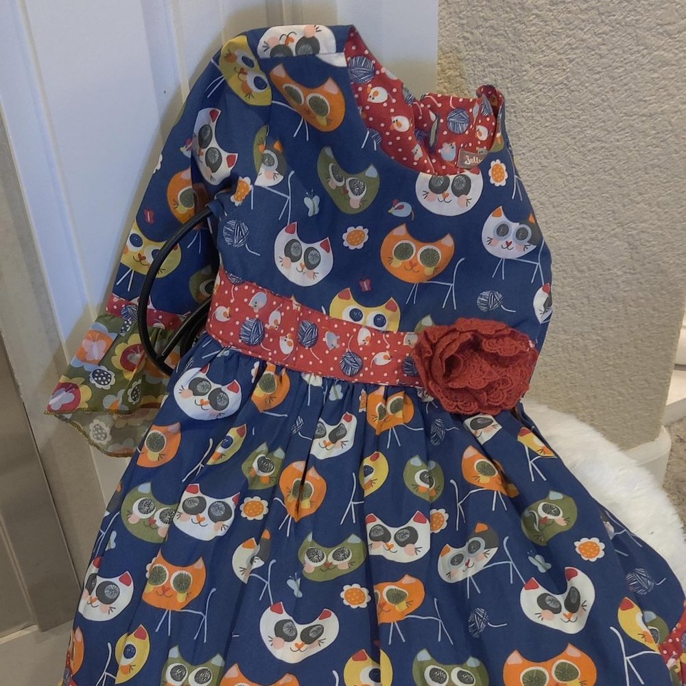 2T Jelly the Pug  Owl dress